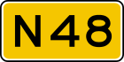 Provincial highway 48 shield}}