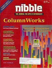 Cover of the final issue of Nibble, published in July 1992.