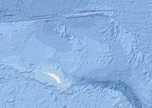 Bathymetric map of the Northeast Georgia Rise