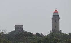 The temple and the new lighthouse
