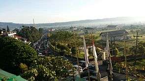 Cipanas as viewed from Palace Hotel