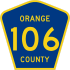 County Route 106  marker