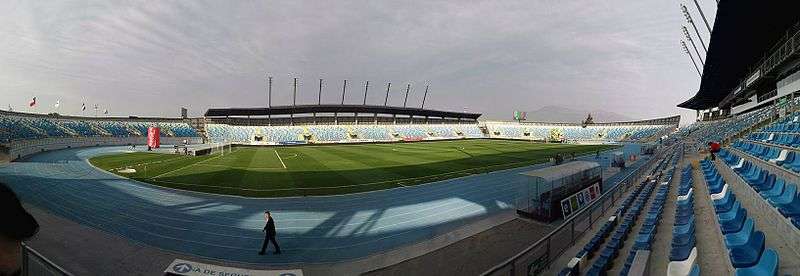 Panorama of the stadium