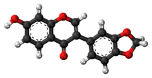 Pseudobaptigenin molecule