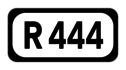 R444 road shield}}