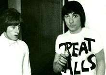 Roger Daltrey and Keith Moon backstage in 1967