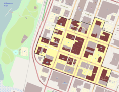 Map of district boundaries