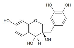 Chemical structure of sappanol