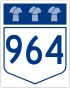 Saskatchewan Highway 964 shield