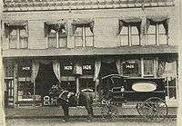 Exterior, E. R. Butterworth & Sons on Seattle's Third Avenue in 1900