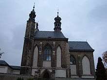 Exterior of an old church