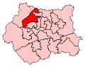 A large constituency in the south of the county.