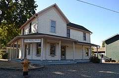 Photograph of a house.