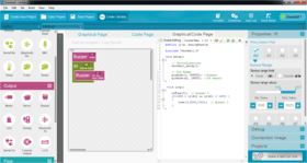  Snowball uses Drag&Drop to program the projects