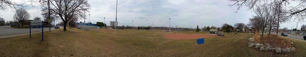 Stan Wadlow Park on Cosburn Avenue