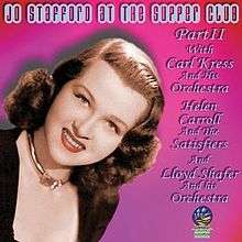 At the Supper Club Part II-Jo Stafford