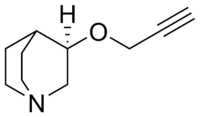 Skeletal formula of talsaclidine