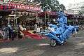 Tamil Nadu police demonstrating motorcycle stunts (January 18 2007).jpg