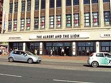 exterior of large mid-20th century public house