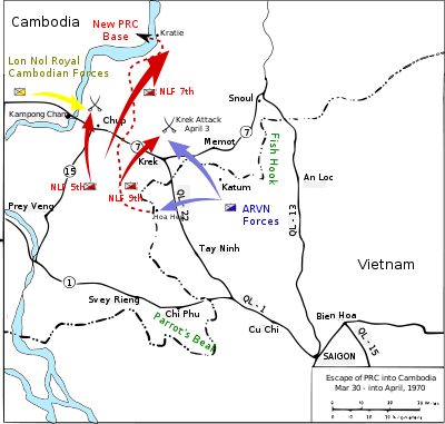 The escape of the PRG in March April 1970