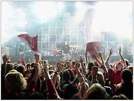 Trooper performing at Vancouver 2010 Olympic Victory Ceremonies