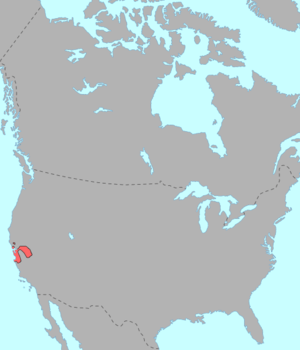 Pre-contact distribution of Utian languages