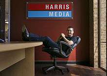 Vincent Harris, CEO of Harris Media, at the Austin office