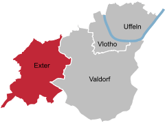 Vlotho Ortsteile Exter.svg