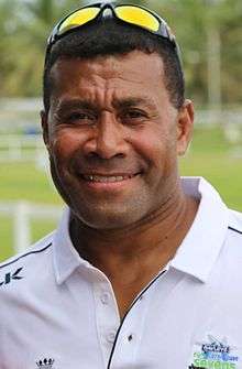 Serevi in Fiji for the 2013 Coral Coast 7's