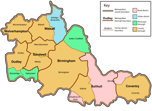 County of West Midlands