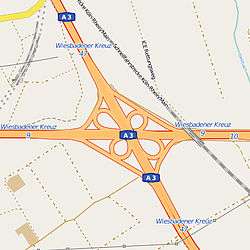 Map of the interchange